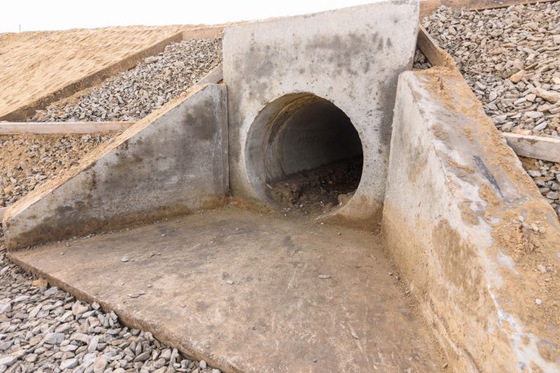 Repaired Culvert Installation